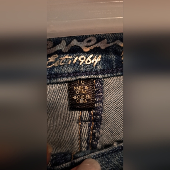 Ladies Seven7 Pearl Embellished Mid Rise Skinny Jeans Limited Edition Size 16 - Picture 5 of 9